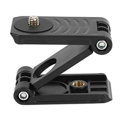 Imagen de Trípode de Cámara en Forma Z, Cabezal Bola Inclinable Z Plegable Placa Montaje Soporte Deslizador Cámara, Compatible con Trípodes, Rieles, Carros