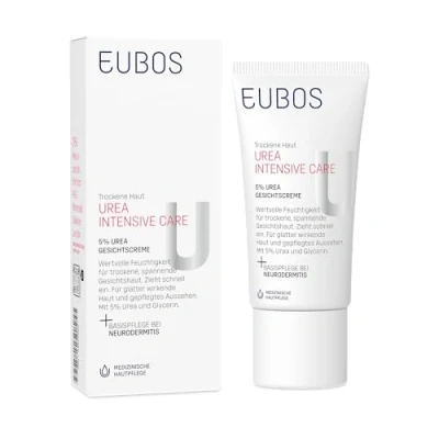 Imagen de Eubos crema de noche UREA 5% 50 ml para piel seca dermatológicamente confirmado mejora la capacidad hidratación especial el cuidado