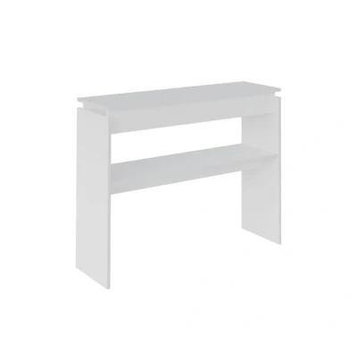 Imagen de MOMMA HOME Mueble Recibidor, Mesa de Consola Acabado en MDF Madera Pino, Entrada Modelo Creta, Medidas: 100 cm x 30 78.5 (White)
