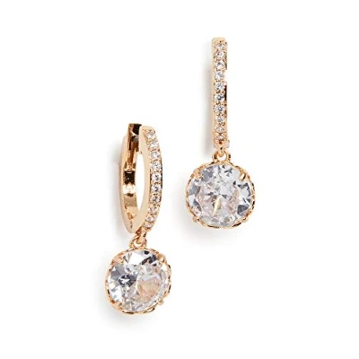 Imagen de kate spade new york PAVE Huggies Pendientes goldcoloured, Mujer, Talla: One Size, Gold coloured