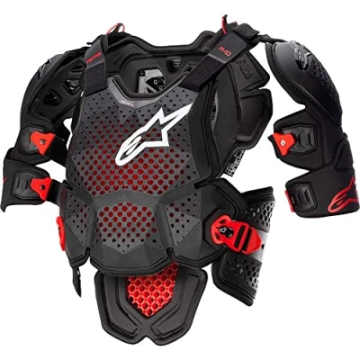 Imagen de Alpinestars A 10 V2 Protector de Pecho (Black/Red,XL/XXL)