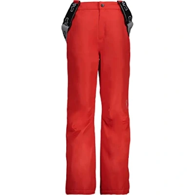 Imagen de CMP KID Salopette Unisex Pantalón de nieve para niños, Talla: 6a, Red