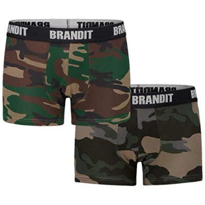 Imagen de Brandit 2 PACK Culotte, Hombre, Talla: Large, Woodland/darkcamo