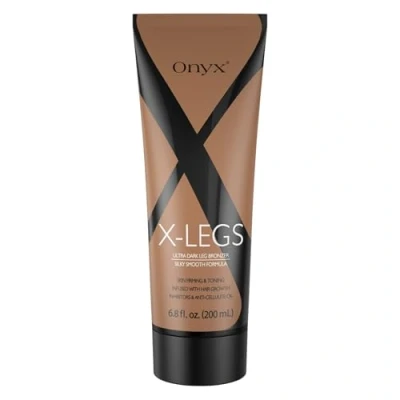 Imagen de Onyx X Legs Acelerador del Bronceado Ultra Oscuro Crema Solarium con Inhibidor Crecimiento Vello y Aceite Anticelulítico