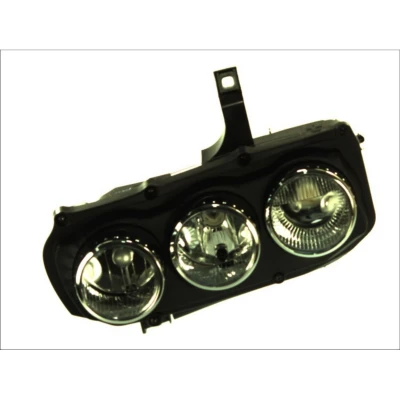 Imagen de ABAKUS 667 1116R LD EM Faros derecha H7, W5W, PY21W transparente para circulación por la con servomotor reg. alcance luces PX26d, BAU15s