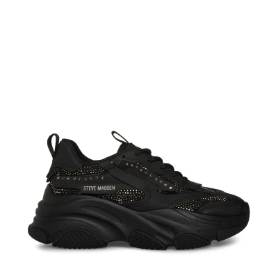 Imagen de Steve Madden Possessionr Zapatillas, Mujer, Talla: 37, Black Zapatos