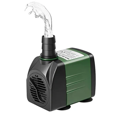 Imagen de SOUSLOW Bomba de Agua Sumergible 25W 1500L/H AC220 240V con 2 Boquillas para Acuario Pecera Estanque Fuentes Jardín Sistema Hidropónico