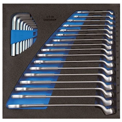 Imagen de GEDORE 1500 CT2 1 B Kit de llaves poligonales / boca