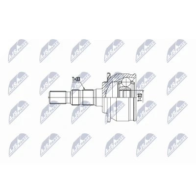 Imagen de PASCAL G1X049PC Junta Homocinética lado de rueda OPEL: Astra K Hatchback