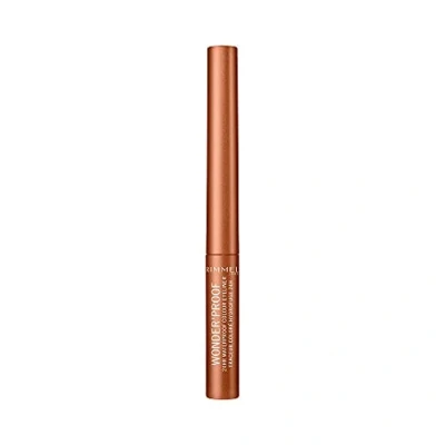 Imagen de Rimmel London Wonder Proof Liner Delineador de Ojos Tono 001 True Copper (Gama Bronces) 2,6 ml