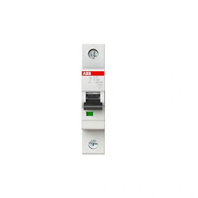 Imagen de ABB Disyuntor en miniatura S201 C0.5, 1 polo, tipo C, capacidad de rotura 6/10kA, corriente 0,5 amperios (2CDS251001R0984)