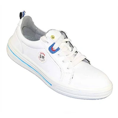 Imagen de ELTEN Zapatos de seguridad GHOST Lady Low ESD S3, mujer, textil, puntera acero, ligero, deportivo, blanco, tamaño: 36