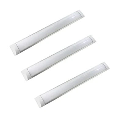 Imagen de Jandei Regletas LED Slim Con Tiras de Integradas, 1200mm, 36W, Lámparas para Zonas Trabajo, Industriales, Hogares (3 unidades, Blanco Neutro 4200K)