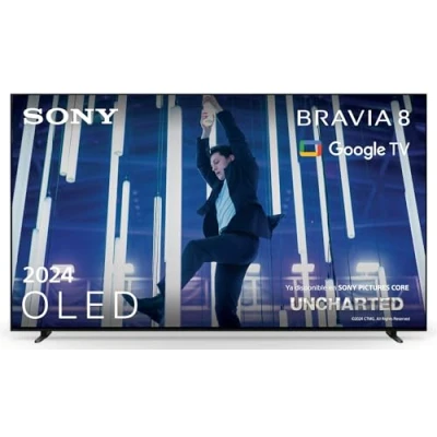 Imagen de TV OLED 55&quot; Sony Bravia 8, 4K HDR, Google Smart 2024, Gaming PS5, IMAX Enhanced, Dolby Atmos/Vision, Chromecast, Apple Airplay, 120Hz, 55XR80