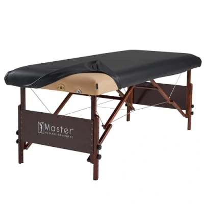 Imagen de Master Massage Cubierta de protección cuero vinilo poliuretano ajustable para mesas masaje