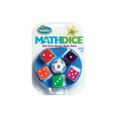 Imagen de Think Fun Math Dice Junior, Juego Creativo STEM con Dados, para Niños Edad 6+ Años