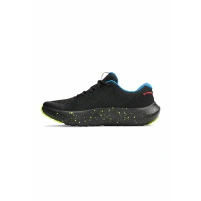 Imagen de Under Armour UA BGS Surge 4, Zapatillas, Negro de Alta Visibilidad, Amarillo y Blanco, 39 EU