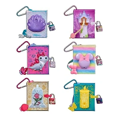 Imagen de Cefa Toys Real Littes diarios disney. Incluye 1 candado,1 llave,1 mosquetón, 6 mini accesorios de papeleria. Apto para niños a partir años.