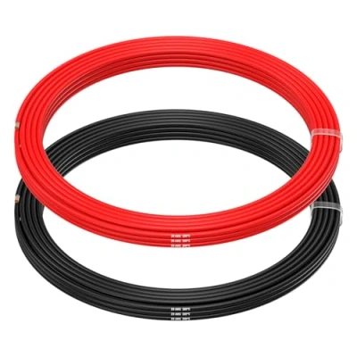 Imagen de MMOBIEL 20 AWG Cable Eléctrico de Silicona Gauge (0,52mm²) Cobre Estañado 2 Cables Separados Rojo y Negro Cada Uno 5 m para Reparación Eléctrica, Sensores, RC, Drones, Altavoz