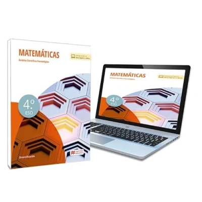 Imagen de Matemáticas 4º Libro de texto en formato físico Diversificación Curricular ESO