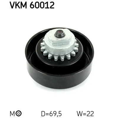 Imagen de SKF VKM 60012 Polea Tensora CHEVROLET: Spark