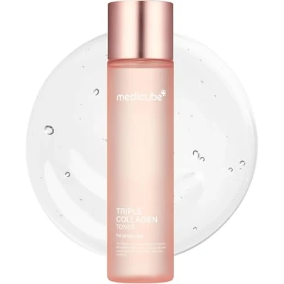 Imagen de Medicube TRIPLE COLLAGEN TONER 4.0, 140 ml, tónico facial con efecto hidratante y reafirmante