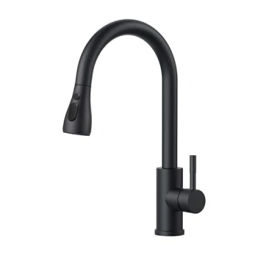 Imagen de FORIOUS Grifo de Acero inoxidable Cocina Negro, Extraible Fregadero con 3 Modos Giratorio a 360, Torneira Cozinha Monomando Flexible
