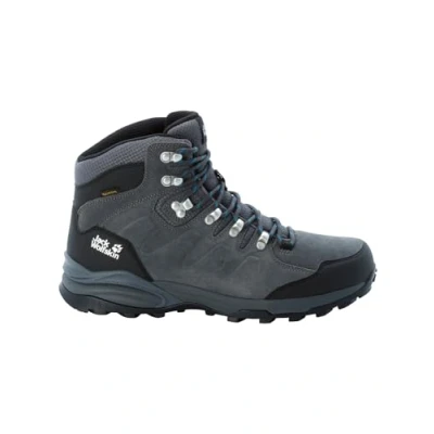 Imagen de Jack Wolfskin Refugio Texapore Mid M, Zapatillas, Hombre, Grey Black, 42.5 EU