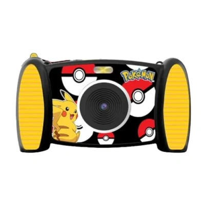 Imagen de Kids Licensing Cámara Digital Interactiva Pokémon para Niños , Foto y Vídeo, Zoom x4, 5MP, Resolución 1080px, Filtros Efectos Divertidos, Reproductor MP3, Altavoces, Ideal Regalo.