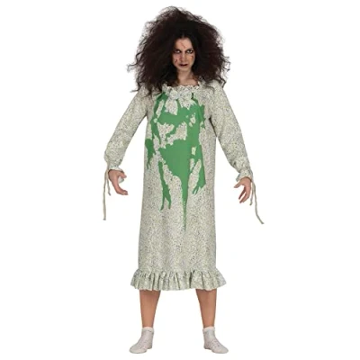 Imagen de FIESTAS GUIRCA Disfraz de Niña Poseída Exorcismo Terror Demoníaco Halloween Mujer Talla 38 40 M