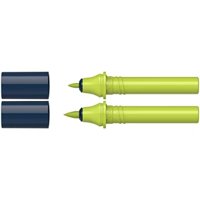 Imagen de Schneider 040 Paint It Twinmarker Cartuchos de tinta (punta redonda 1,0 mm, a base agua, para uso en papel, &gt;95% plástico reciclado) apple green 051