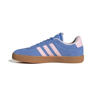 Imagen de adidas VL Court 3.0 Shoes, Zapatillas Mujer, Blue Fusion Clear Pink Silver Met, 36 2/3 EU