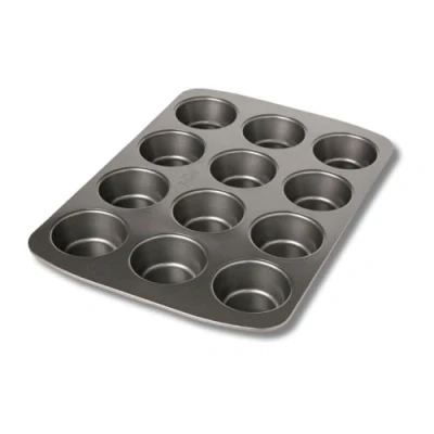 Imagen de Birkmann &quot;Easy Molde para Magdalenas con 12 Treats, Metal, Color Gris