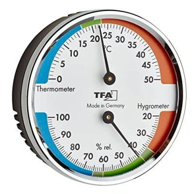 Imagen de TFA Dostmann 45.2040.42 Termohigrómetro para un mejor ambiente y