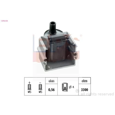 Imagen de EPS 1.970.159 Bobina de encendido SEAT: Ibiza 2, TOLEDO 1, VOLKSWAGEN: Passat B3/B4 Berlina, Variant