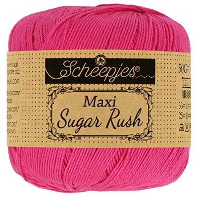 Imagen de Scheepjes 786 Fucsia Maxi Sugar Rush Hilo 1x50g