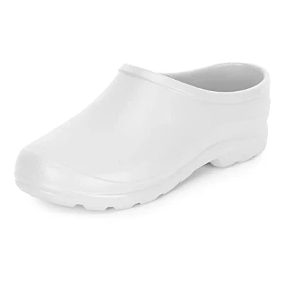 Imagen de Ladeheid EVA Zuecos Clog Zapatos Unisexo Adulto LADW001 (Blanco, 42 EU)