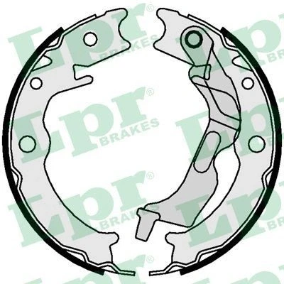 Imagen de LPR 09780 Zapatas de freno mano con palanca OPEL: Astra F CC, Berlina, Caravan, CHEVROLET: Nubira Berlina