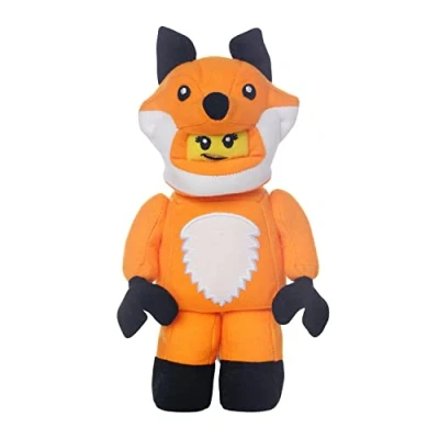Imagen de Lego Disfraz de Zorro minifigura para niña, 9 Pulgadas, Personaje Peluche