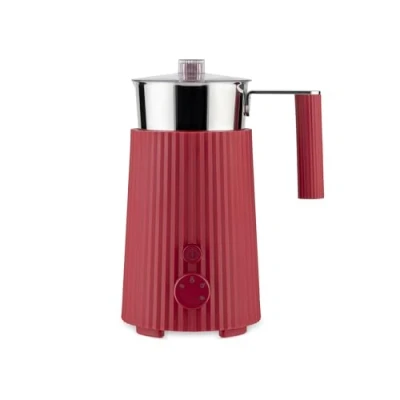 Imagen de Alessi Milk Frother Plissé Red Michele de Lucchi MDL13 R