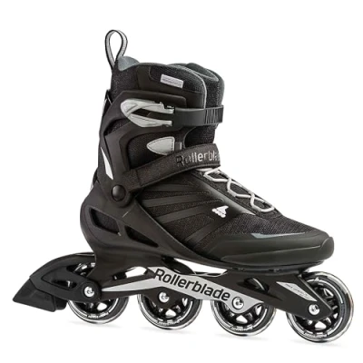 Imagen de Rollerblade Patines ZETRABLADE, Adultos Unisex, Negro/Plata, 40 1/2