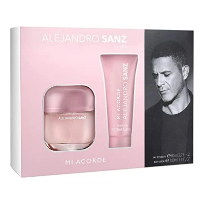 Imagen de ALEJANDRO SANZ pack mi acorde colonia 80 ml + loción corporal 100 ml, 0.4 kilograms, 1