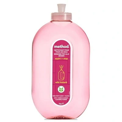 Imagen de method Limpiador de suelos con aroma a ruibarbo, 739 ml, paquete 1 unidad.
