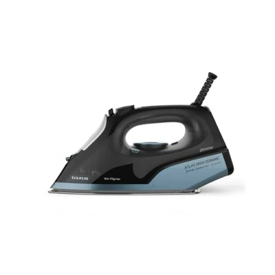 Imagen de Taurus Atlas Ceramic 2600 Plancha de vapor. 2600W. Suela cerámica. Golpe vapor 170g/min. continuo 40g/min. Función spray. Doble sistema antical. Autolimpieza. Regulador y temperatura.
