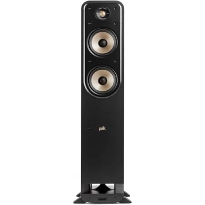Imagen de Polk Audio Signature Elite ES55 Altavoz de Suelo (Alta fidelidad, para música y Cine en casa), Color Negro