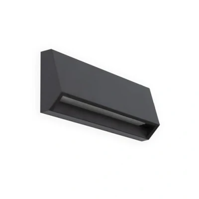Imagen de FARO BARCELONA 70659 Must Aplique (Bombilla incluida) LED, 5W, Cuerpo de aabs y difusor pc Transparente, Color Gris