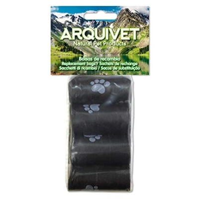 Imagen de Arquivet bolsas de recambio excrementos perros 4 rollos x 15