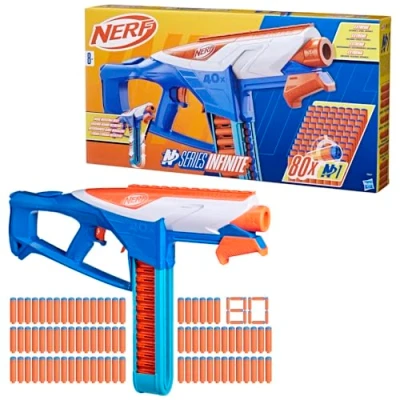Imagen de Nerf N Series, Lanzador Infinite y 80 Dardos N1