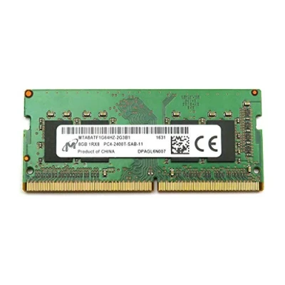 Imagen de Micron Memoria para portátil So Dimm de 8 GB DDR4 PC4 2400T 260 pines MTA8ATF1G64HZ 2G3B1