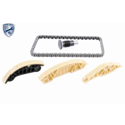 Imagen de VAICO V10 10002 BEK Juego de cadena distribución con tensor cadena, carril deslizamiento dentada, cerrada EXPERT KITS +